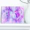 Designart - Light Purple Fractal Texture - Abstract Canvas Art Print